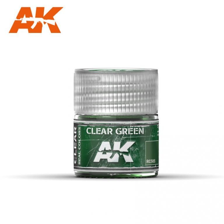 Clear Green - Real Colors - AK Interactive