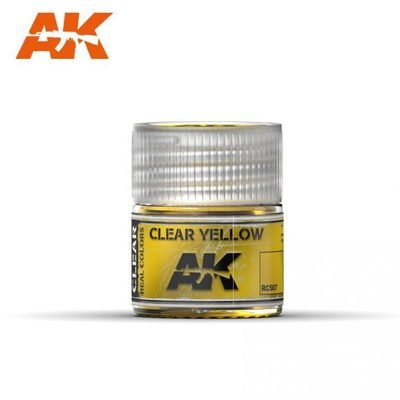 Clear Yellow - Real Colors - AK Interactive
