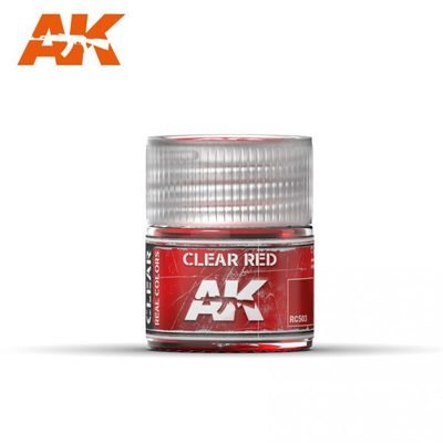 Clear Red - Real Colors - AK Interactive