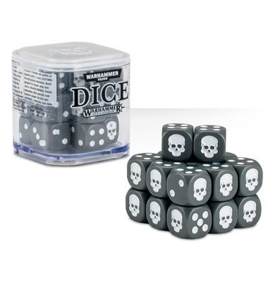 Dice Cube Würfel D6 (20) Grau - Games Workshop
