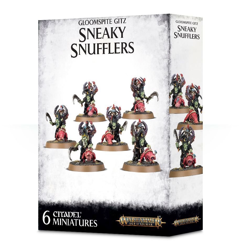 MO: Sneaky Snufflers mit Snufflesquigs - Gloomspite Gitz - Warhammer Age of Sigmar - Games Workshop