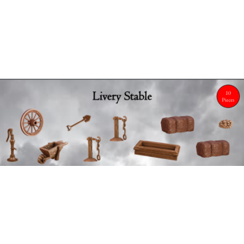Livery Stable - Terrain Crate - Mantic Games