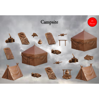 Campsite - Terrain Crate - Mantic Games