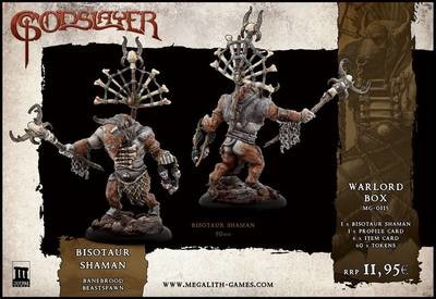 Bisotaur Shaman - Warlord - Banebrood - Godslayer
