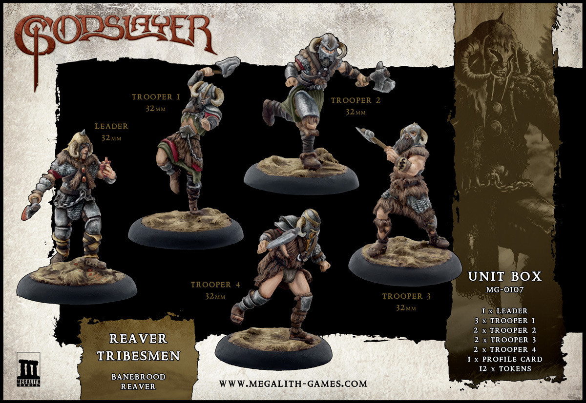 Reaver Tribesmen - Unit Box - Banebrood - Godslayer