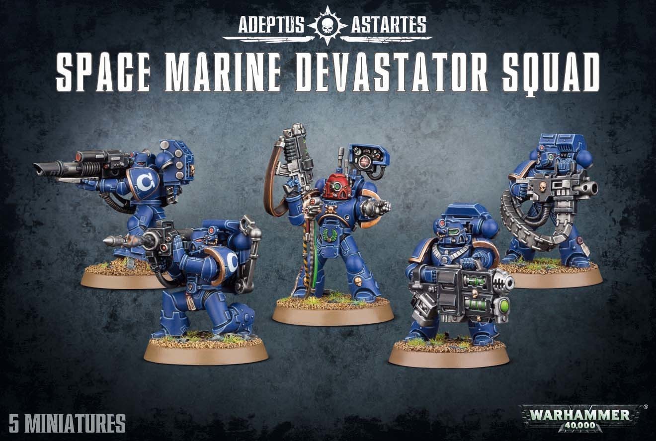 Space Marine Devastator Squad - Warhammer 40.000 - Games Workshop