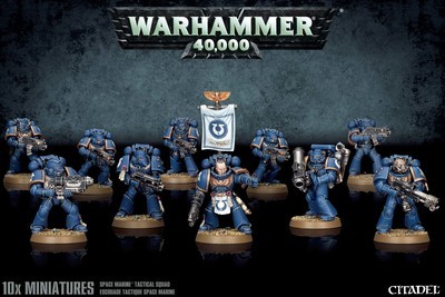 Space Marine Tactical Squad Taktischer Trupp - Warhammer 40.000 - Games Workshop