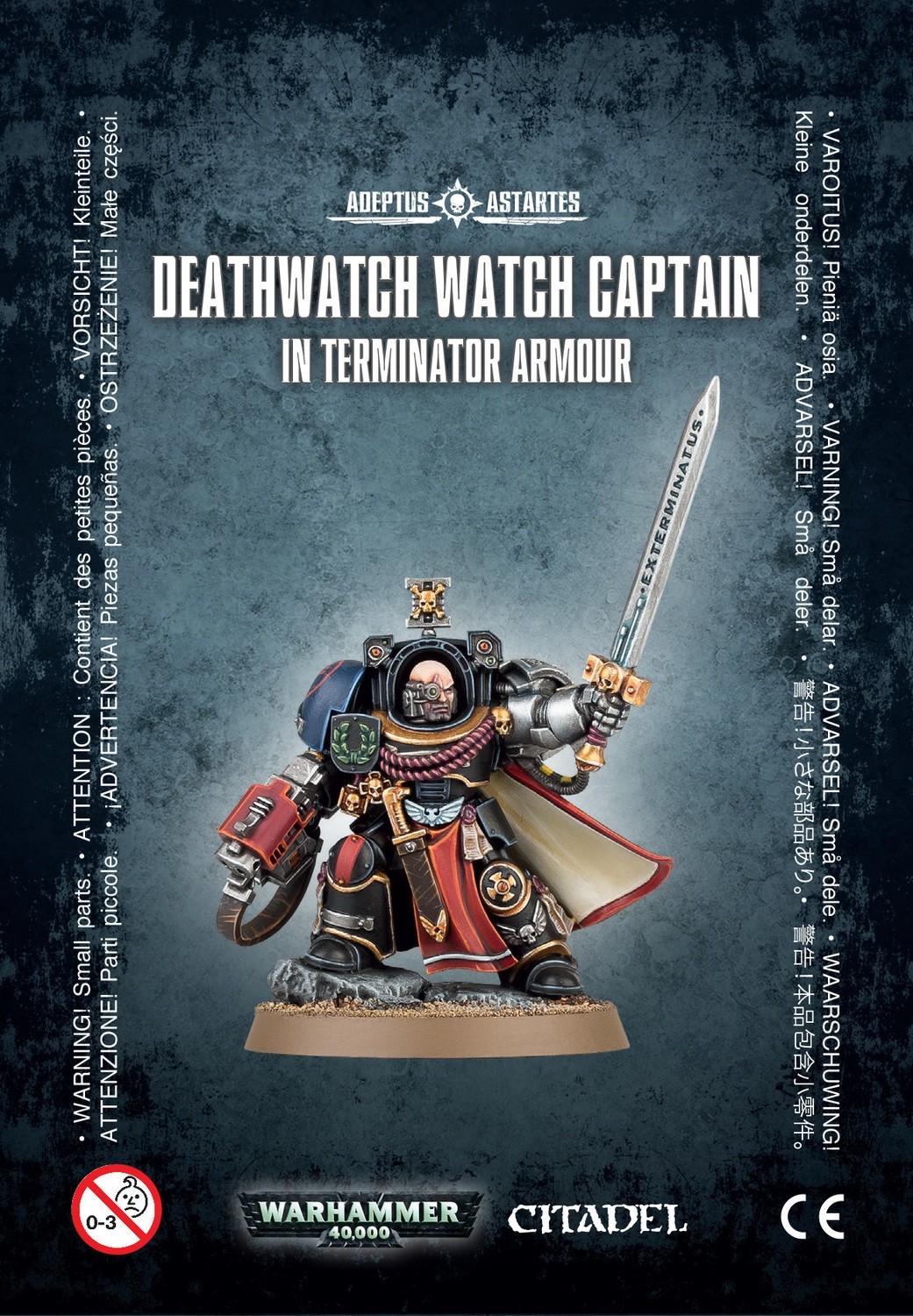 MO: DEATHWATCH WATCH CAPT./TERMINATOR ARMOUR - Warhammer 40.000 - Games Workshop