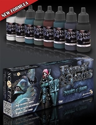 Shades of Doom - Fantasy&Games Paint Set - Farbset - Scale75