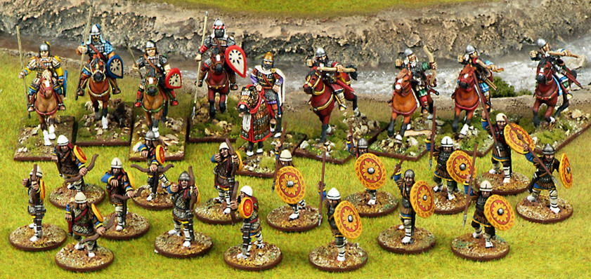 Byzantines Warband Starter (4 points) - SAGA - Byzantiner