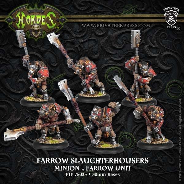 Minion Farrow Slaughterhousers Unit Box - Hordes - Privateer Press
