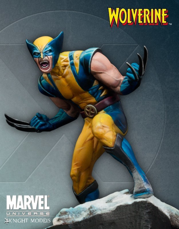Wolverine 70mm - Marvel Knights Miniature