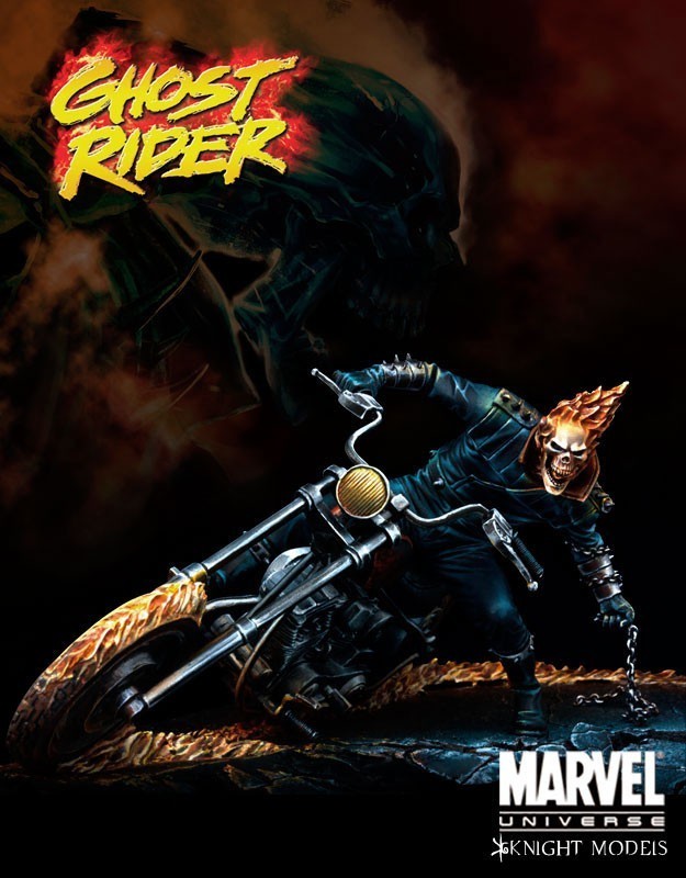 Ghost Rider 70mm - Marvel Knights Miniature