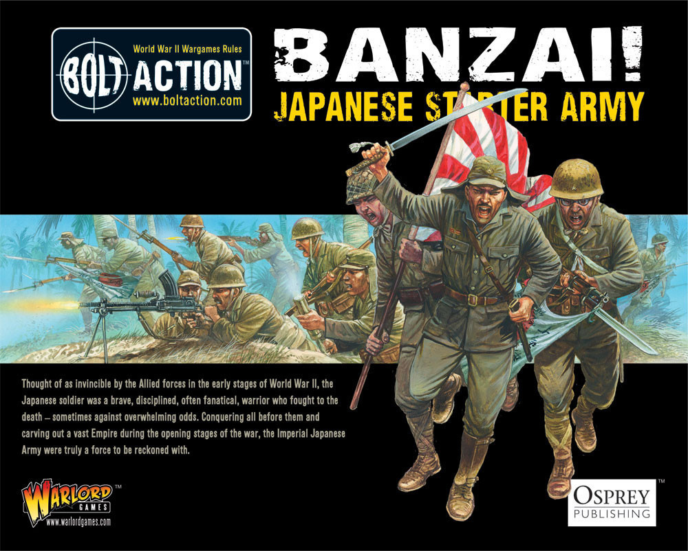 Banzai! - Japanese Starter Army (1000Pts) - Imperial Japan - Bolt Action