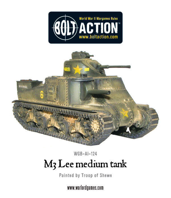 MO: M3 Lee Tank - American - Bolt Action