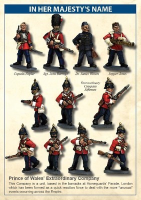 Prince of Wales' Extraordinary Company - In Her Majesty's Name - North Star Figures