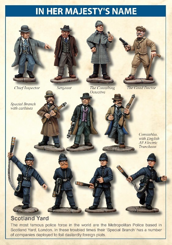 Scotland Yard Company - In Her Majesty's Name - North Star Figures