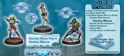 Dire Foes Mission Pack 2: Fleeting Alliance - Mission Packs - Infinity