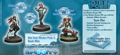 Dire Foes Mission Pack 3: Dark Mist - Mission Packs - Infinity