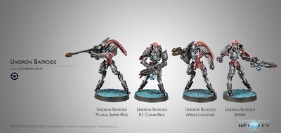 Unidron Batroids - Combined Army - Infinity