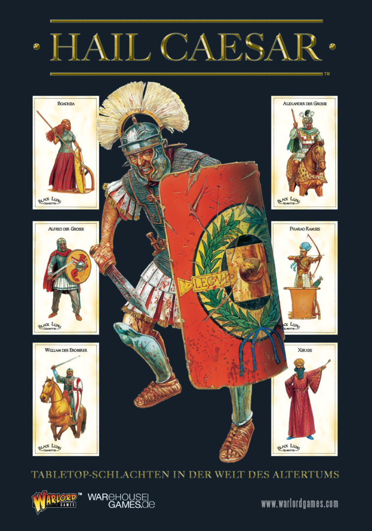 Hail Caesar Rulebook (Deutsch) Regelbuch - Hail Caesar - Warlord Games