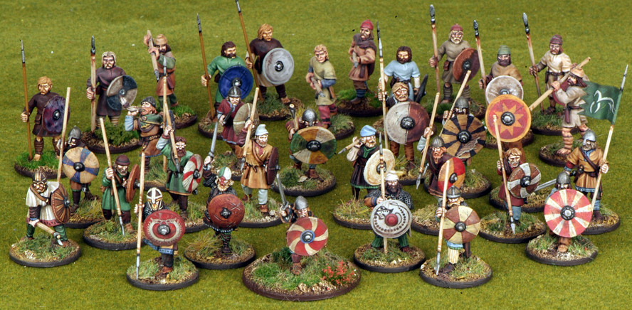 Anglo-Saxon Warband Starter (4 points) - SAGA - Angelsachsen