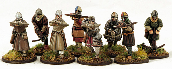 Norman Crossbowmen (8) - Warriors 1 pt - SAGA - Normannen
