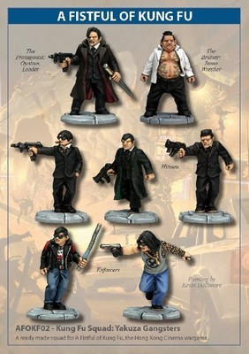 Kung Fu Squad: Yakusa Gangsters - A Fistful Of Kung Fu - North Star Figures