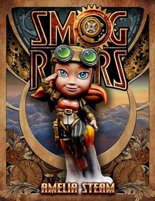 Amelia Steam - Smog Riders - Scale 75