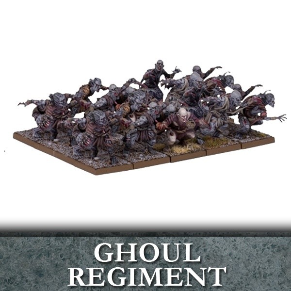 Undead Ghoul Regiment - Untote - Kings of War - Mantic Games