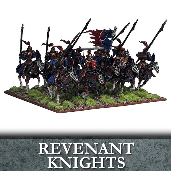 Undead Revenant Knights - Untote - Kings of War - Mantic Games Undead Revenant Knights - Untote - Kings of War - Mantic Games