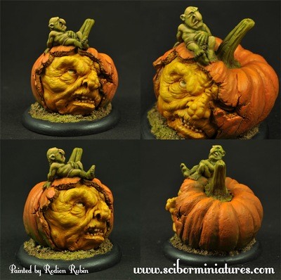 Pumpkin Face - Scibor Miniatures