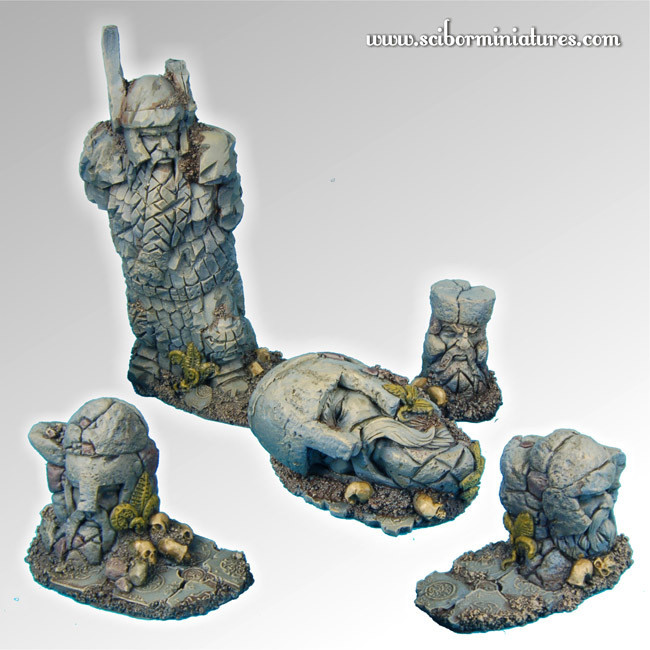 Dwarven Ruins Terrain - Scibor Miniatures