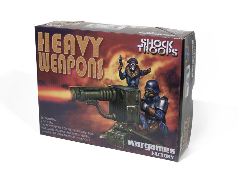 Shock Troops Heavy Weapons - Alien Suns - Wargames Factory