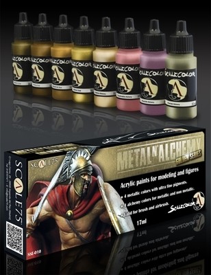 Metal N'Alchemy Golden Series Paint Set - Gold-Serie - Scale75