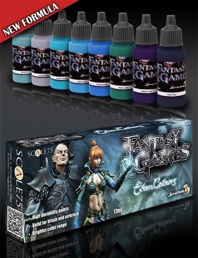 Elven Colors - Fantasy&Games Blue Paint Set - Blau Farbset - Scale75