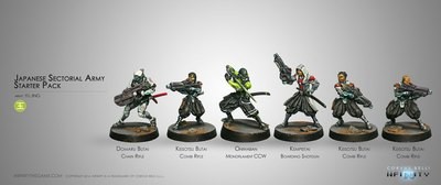 Japanese Sectorial Army Starter Pack - Yu Jing - Infinity