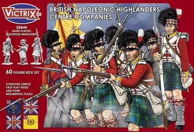 British Napoleonic Highlander Centre Companies - Victrix