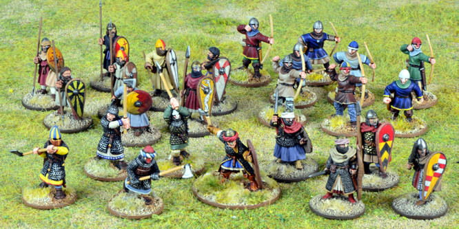 Crusader Starter Warband (Foot) - SAGA: Crescent & The Cross - Kreuzritter