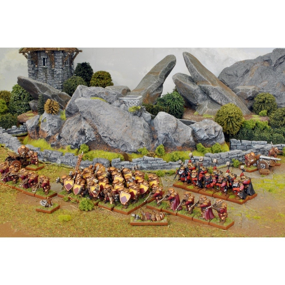 Dwarf One Player Battle Set - Dwarfs - Kings of War - Mantic Games