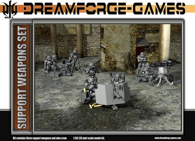 Eisenkern Stormtrooper Support Weapons - DreamForge Games - Wargames Factory
