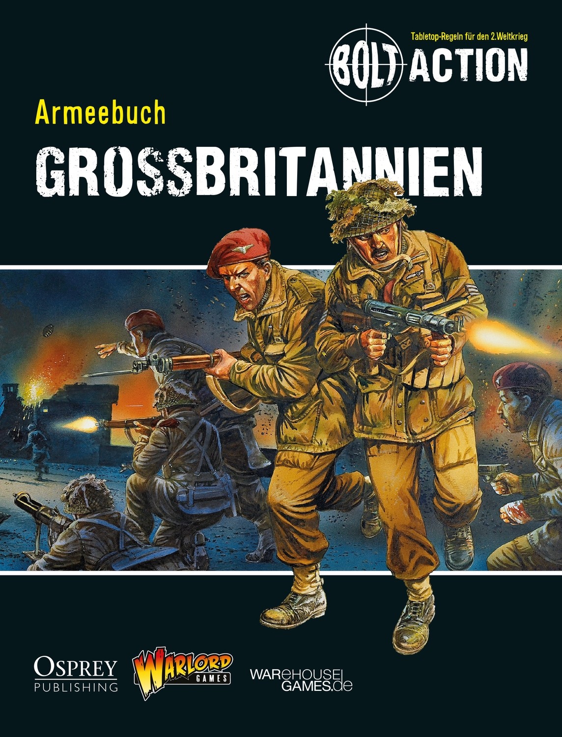 Armeebuch Grossbritannien - Bolt Action - deutsch