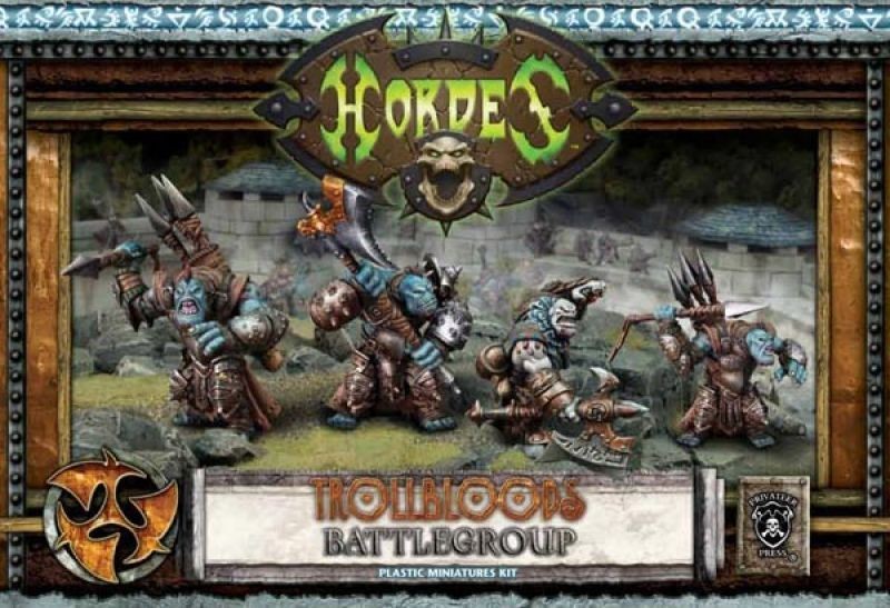Trollblood Warpack Starter (plastic) - Battlegroup - Hordes - Privateer Press