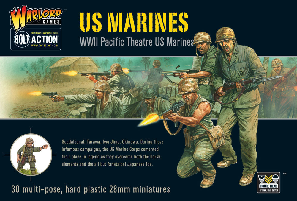 US Marine Corps (30) - Plastic Box Set - American - Bolt Action