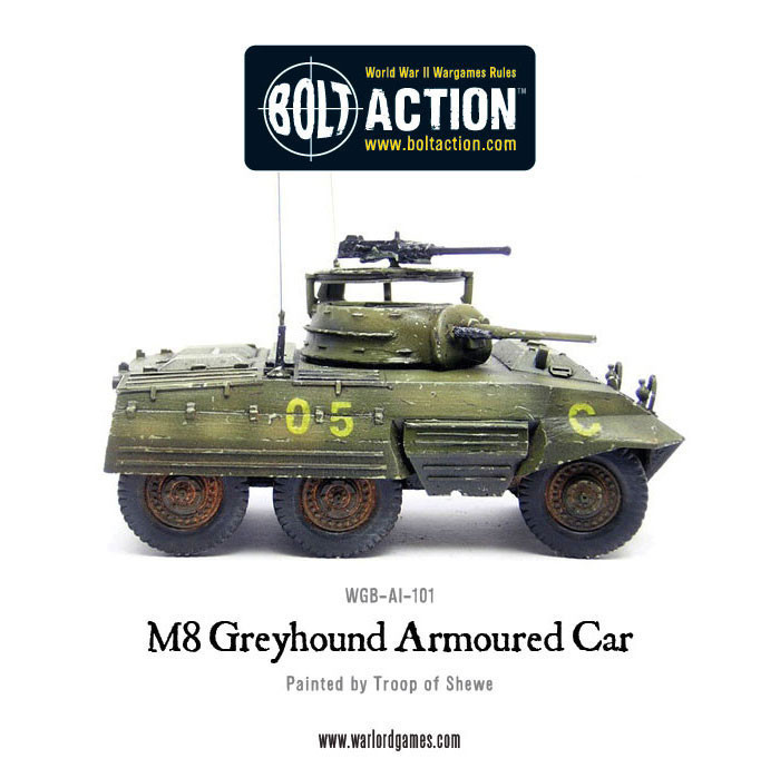 M8 Greyhound Armoured Car - American - Bolt Action M8 Greyhound Armoured Car - American - Bolt Action