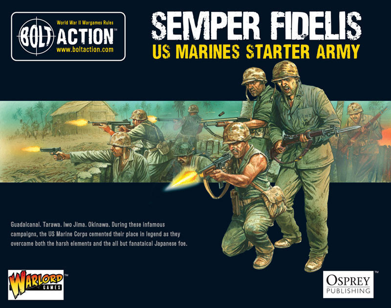 Semper Fidelis - US Marine Corps Starter Army - American -Bolt Action