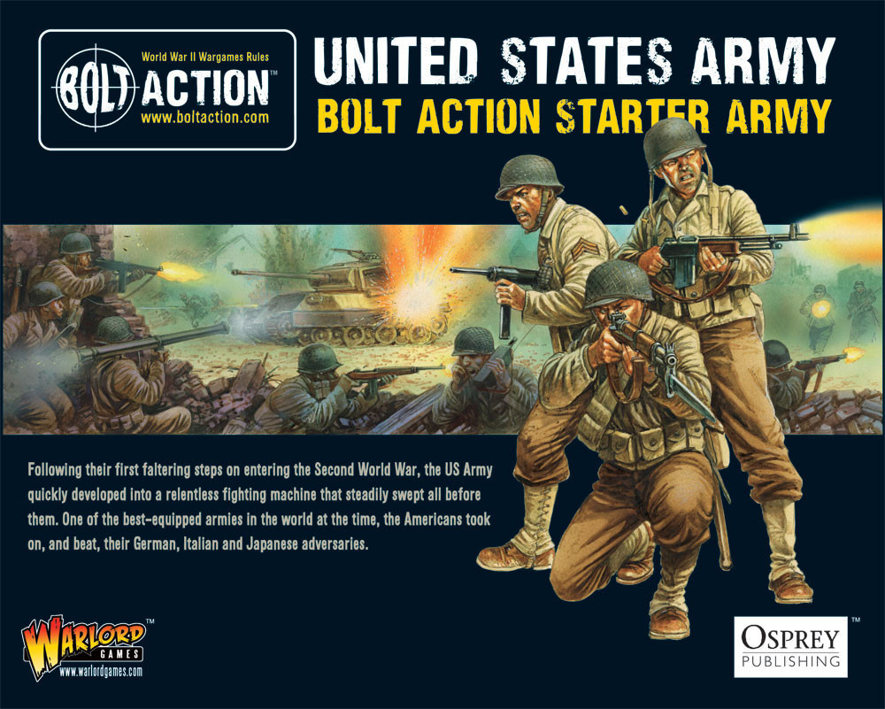American Army (1000Pts) - Bolt Action Starter Army (Regular Infantry) - American