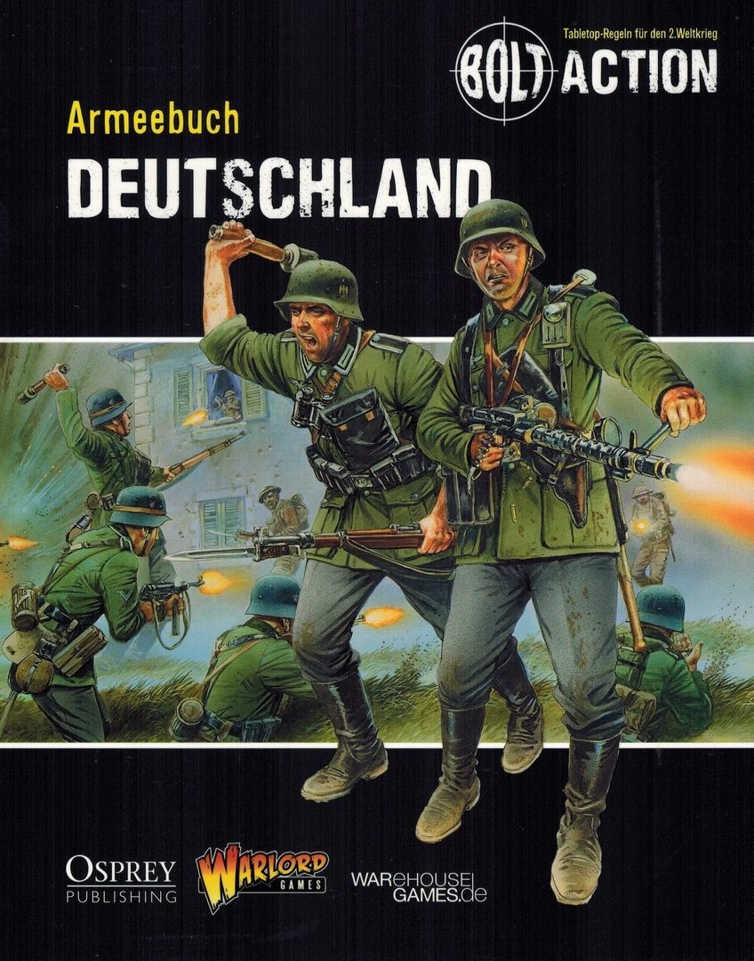 Armeebuch Deutschland - Bolt Action - deutsch