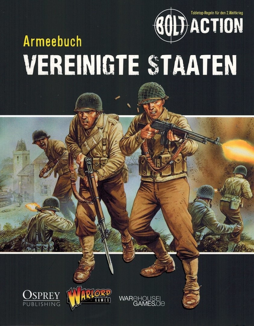 Armeebuch Vereinigte Staaten - Bolt Action - deutsch