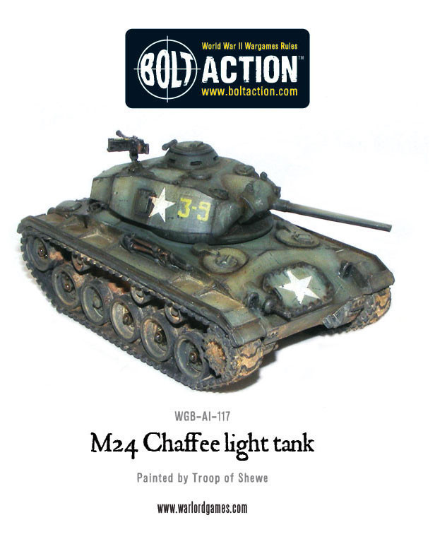 MO: M24 Chaffee US Light Tank - American - Bolt Action
